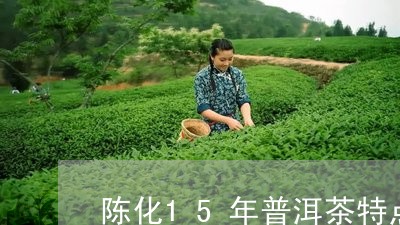 陈化15年普洱茶特点是什么/2023052830504