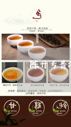 陈升号普洱茶属于什么茶好处/2023121805828