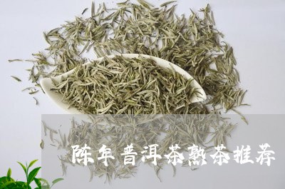 陈年普洱茶熟茶推荐/2023070979391