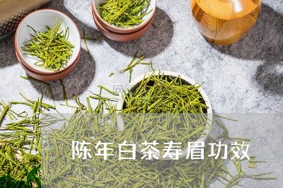 陈年白茶寿眉功效/2023090860473