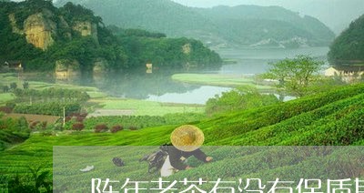 陈年老茶有没有保质期/2023071674838