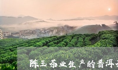 陈玉茶业生产的普洱茶/2023072482726