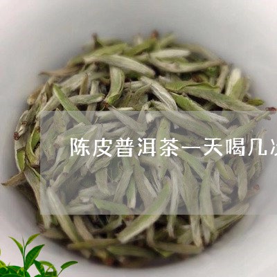 陈皮普洱茶一天喝几次/2023092855868