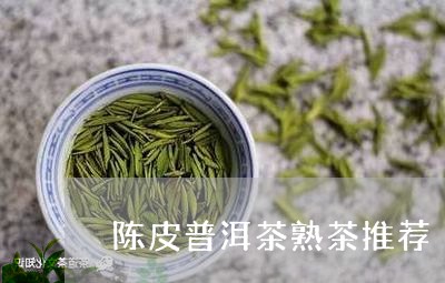 陈皮普洱茶熟茶推荐/2023091450702