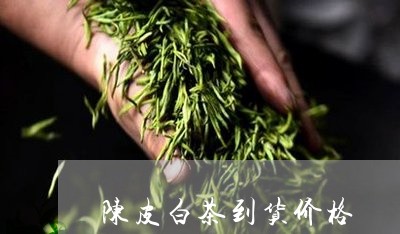 陈皮白茶到货价格/2023071337282