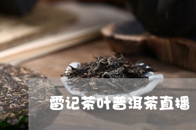 雷记茶叶普洱茶直播/2023120511493