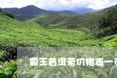 霸王普洱茶价格表一览图片/2023121885160