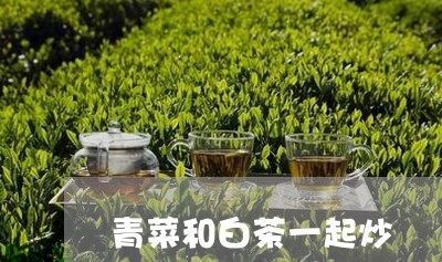 青菜和白茶一起炒/2023071118170