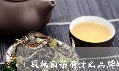 顶级白茶有什么品牌好喝/2023111747170