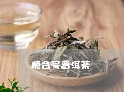 顺合号普洱茶/2023042514439