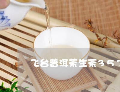 飞台普洱茶生茶357/2023080398040