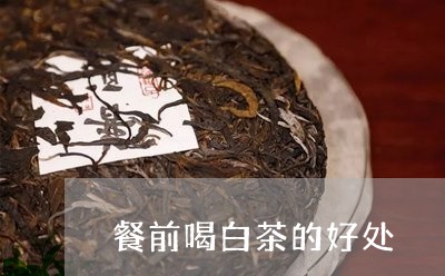 餐前喝白茶的好处/2023071336393