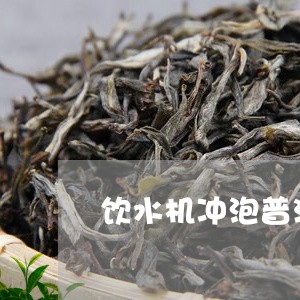 饮水机冲泡普洱茶可以吗/2023082788351