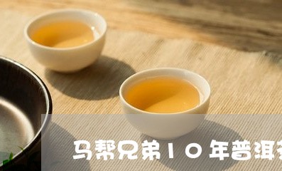 马帮兄弟10年普洱茶/2023100643817