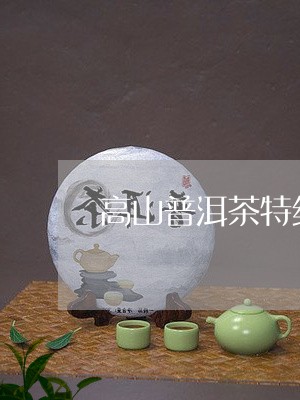 高山普洱茶特级品2008/2023082893835