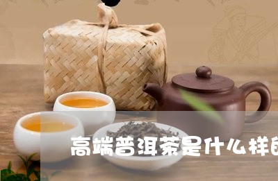 高端普洱茶是什么样的茶叶/2023121852926