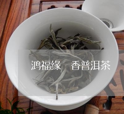 鸿福缘蘭香普洱茶/2023101685069