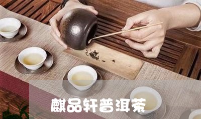 麒品轩普洱茶/2023042563511