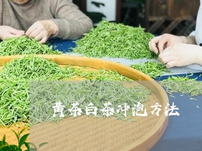 黄茶白茶冲泡方法/2023071205281