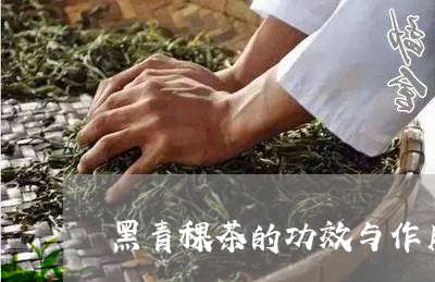 黑青稞茶的功效与作用/2023071596059