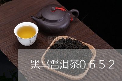 黑马普洱茶0652/2023091407040