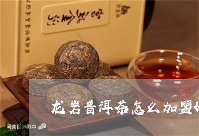 龙岩普洱茶怎么加盟好的/2023083140582