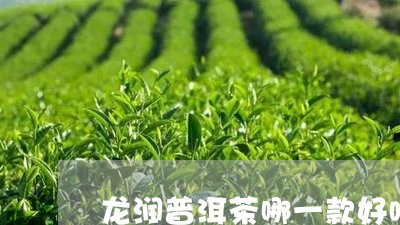 龙润普洱茶哪一款好喝又便宜/2023110828482