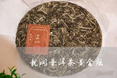 龙润普洱茶黄金版/2023120450736