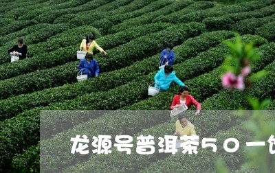 龙源号普洱茶50一饼/2023062074148