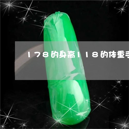 178的身高118的体重手链带多大/2023080342890