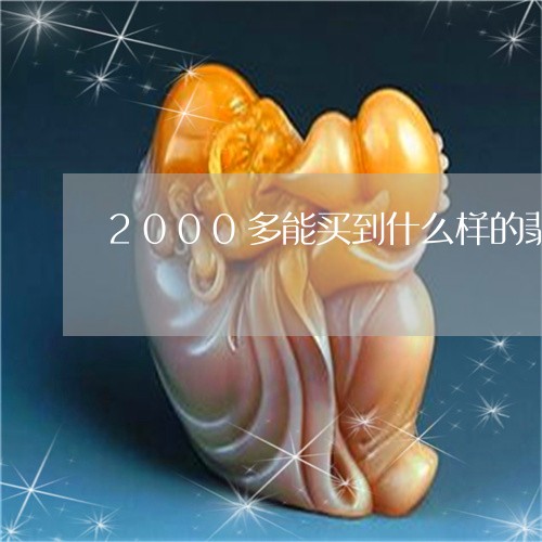 2000多能买到什么样的翡翠玉镯子/2023080397050