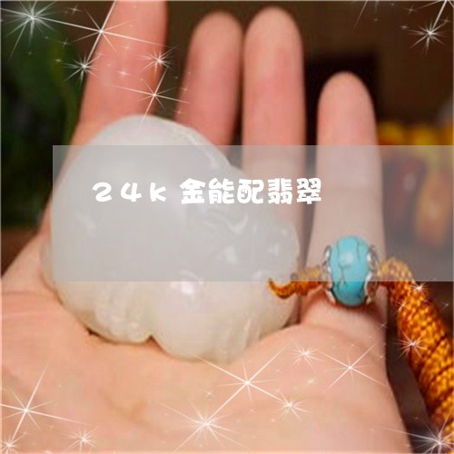 24k金能配翡翠/2023110759089