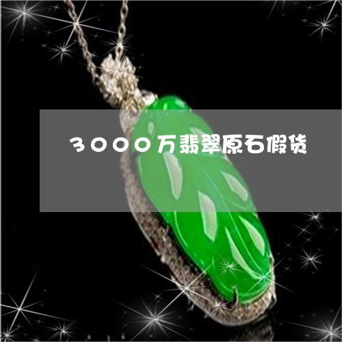 3000万翡翠原石假货/2023102661809