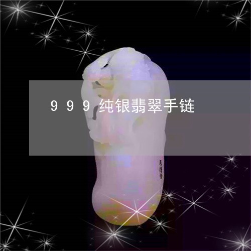 999纯银翡翠手链/2023101818186