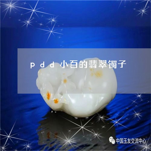 pdd小百的翡翠镯子/2023082424373