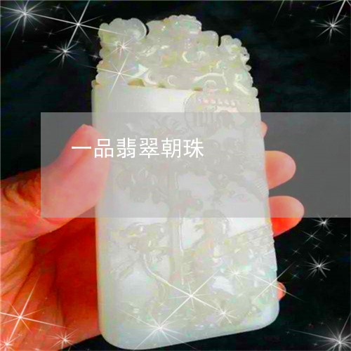 一品翡翠朝珠/2023082409653