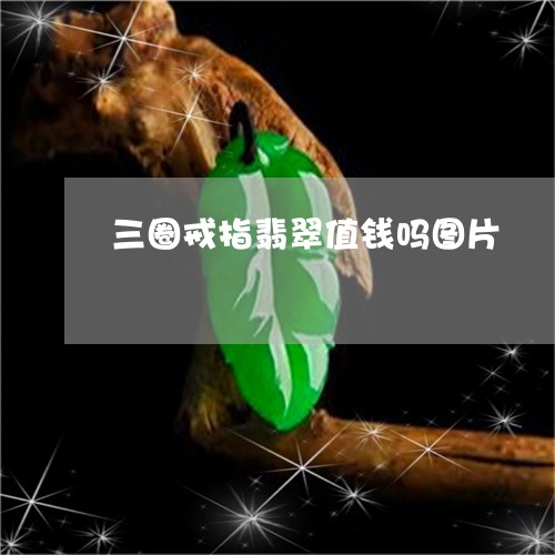 三圈戒指翡翠值钱吗图片/2023102608820