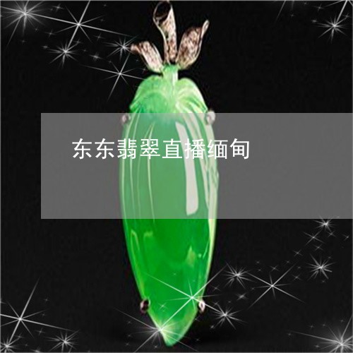 东东翡翠直播缅甸/2023110735728