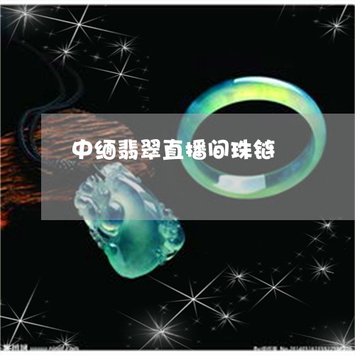 中缅翡翠直播间珠链/2023103101862