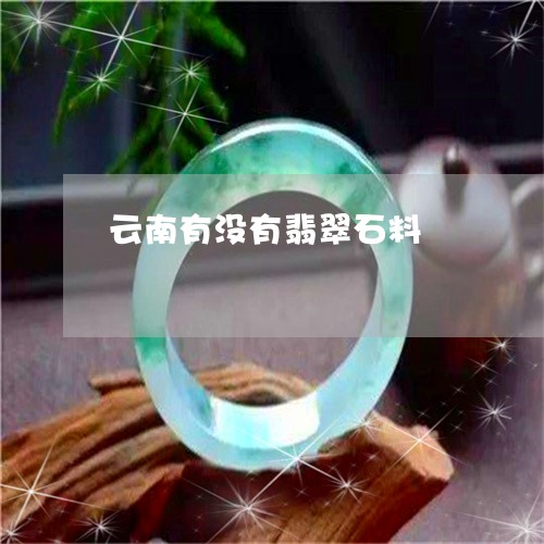 云南有没有翡翠石料/2023110820146