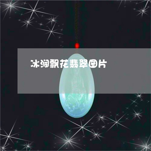 冰润飘花翡翠图片/2023090733036