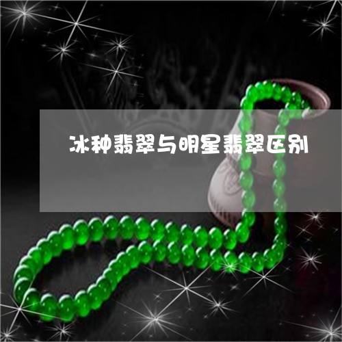 冰种翡翠与明星翡翠区别/2023092810810