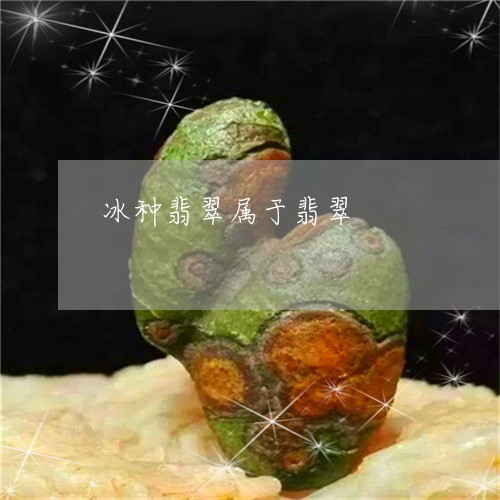 冰种翡翠属于翡翠/2023090707742