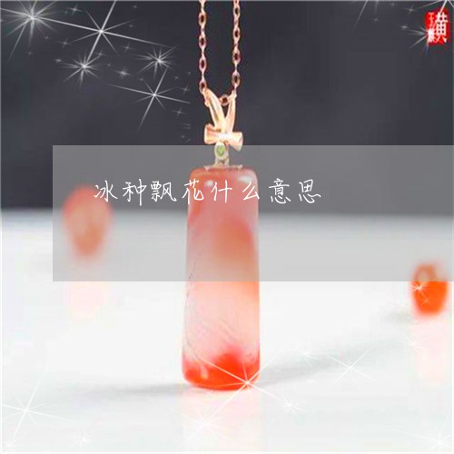 冰种飘花什么意思/2023090821962