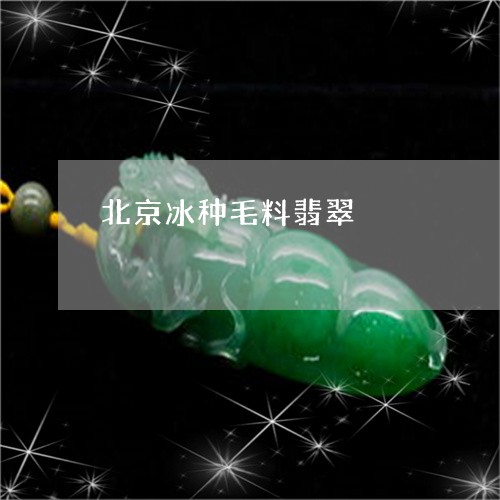 北京冰种毛料翡翠/2023090711222