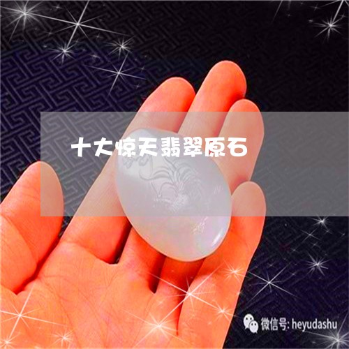 十大惊天翡翠原石/2023090689908