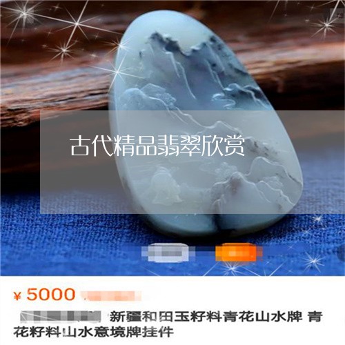 古代精品翡翠欣赏/2023103154179