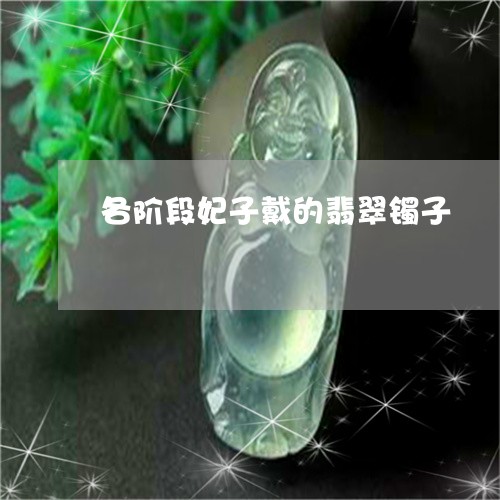 各阶段妃子戴的翡翠镯子/2023102554987