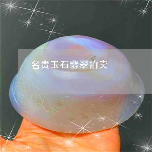 名贵玉石翡翠拍卖/2023090687235