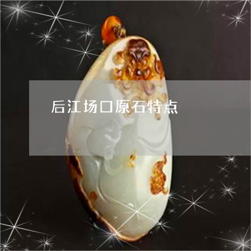 后江场口原石特点/2023090603306